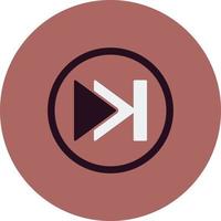 Next button Vector Icon