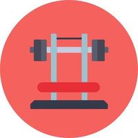 icono de vector de gimnasio