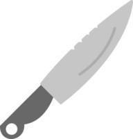 icono de vector de cuchillo