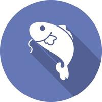 Cat Fish Vector Icon