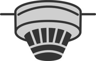 Smoke detector Vector Icon