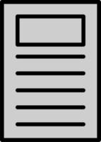 Document Vector Icon