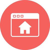 Home Page Vector Icon