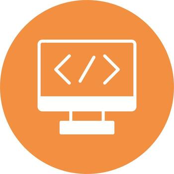 icono de vector de programación