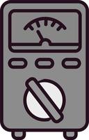 Voltmeter Vector Icon