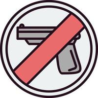 No War Vector Icon