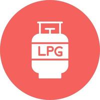 Gas Cylinder Vector Icon