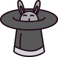 icono de vector de conejo