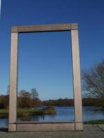 lake in the german munsterland photo