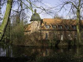 lago en el alemán Munsterland foto