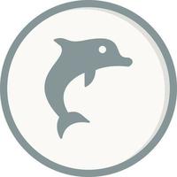 Dolphin Vector Icon