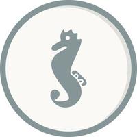 Sea Horse Vector Icon