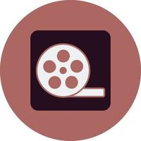 Movie reel Vector Icon