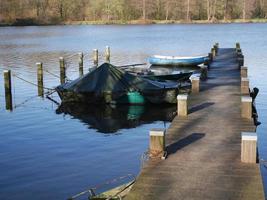 lake in the german munsterland photo