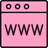 Web Browser Vector Icon