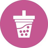 Bubble Tea Vector Icon