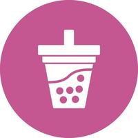 Bubble Tea Vector Icon