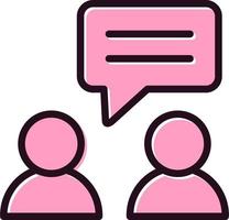 Conversation Vector Icon