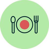 icono de vector de restaurante