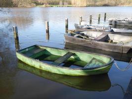 lake in the german munsterland photo