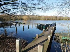 lake in the german munsterland photo