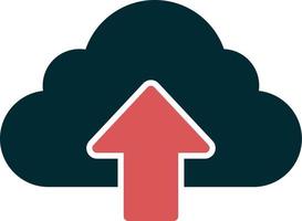 Cloud  Upload Vector Icon