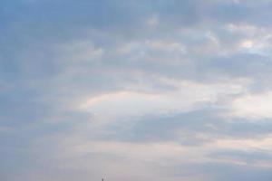 beautiful panorama of sky and clouds photo