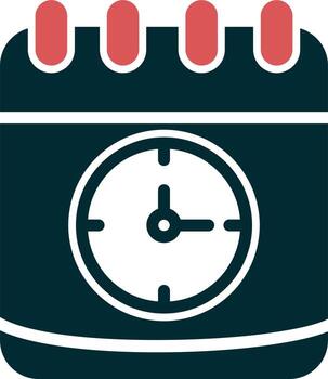 icono de vector de reloj