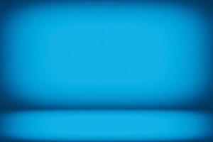 Abstract Luxury Sky Blue Room Background Using for Product Presentation Backdrop. photo