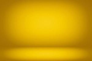Abstract Luxury Yellow Gold Studio Background Using for Product Presentation Backdrop. photo