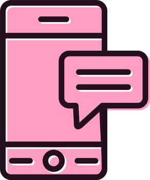 icono de vector de mensaje