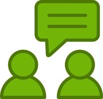 Conversation Vector Icon