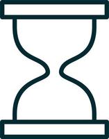 icono de vector de reloj de arena