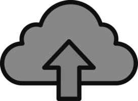 Cloud  Upload Vector Icon