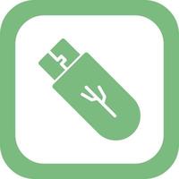 Usb Drive Vector Icon