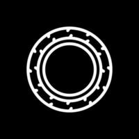 Tyre Vector Icon Design