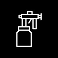 Spray Paint Gun Vector Icon Design