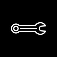 Spanner Vector Icon Design