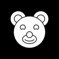 diseño de icono de vector de oso de peluche