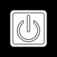 Power Button Vector Icon Design