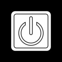 Power Button Vector Icon Design