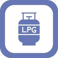 Gas Cylinder Vector Icon