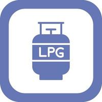 Gas Cylinder Vector Icon