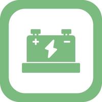 Car Battery Vector Icon