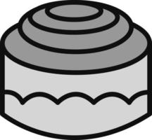 Cinnamon Roll Vector Icon