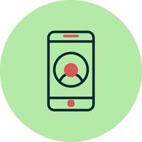 Phone Contact Vector Icon