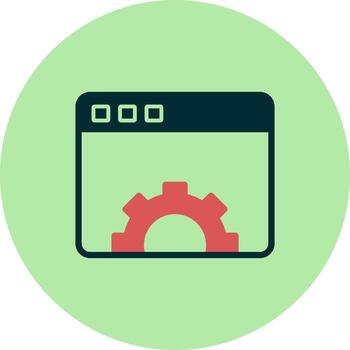 icono de vector de optimización web