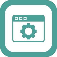 Web Settings  Vector Icon