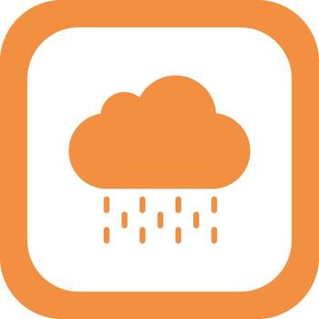 icono de vector de nube