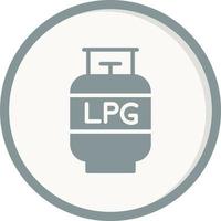 Gas Cylinder Vector Icon